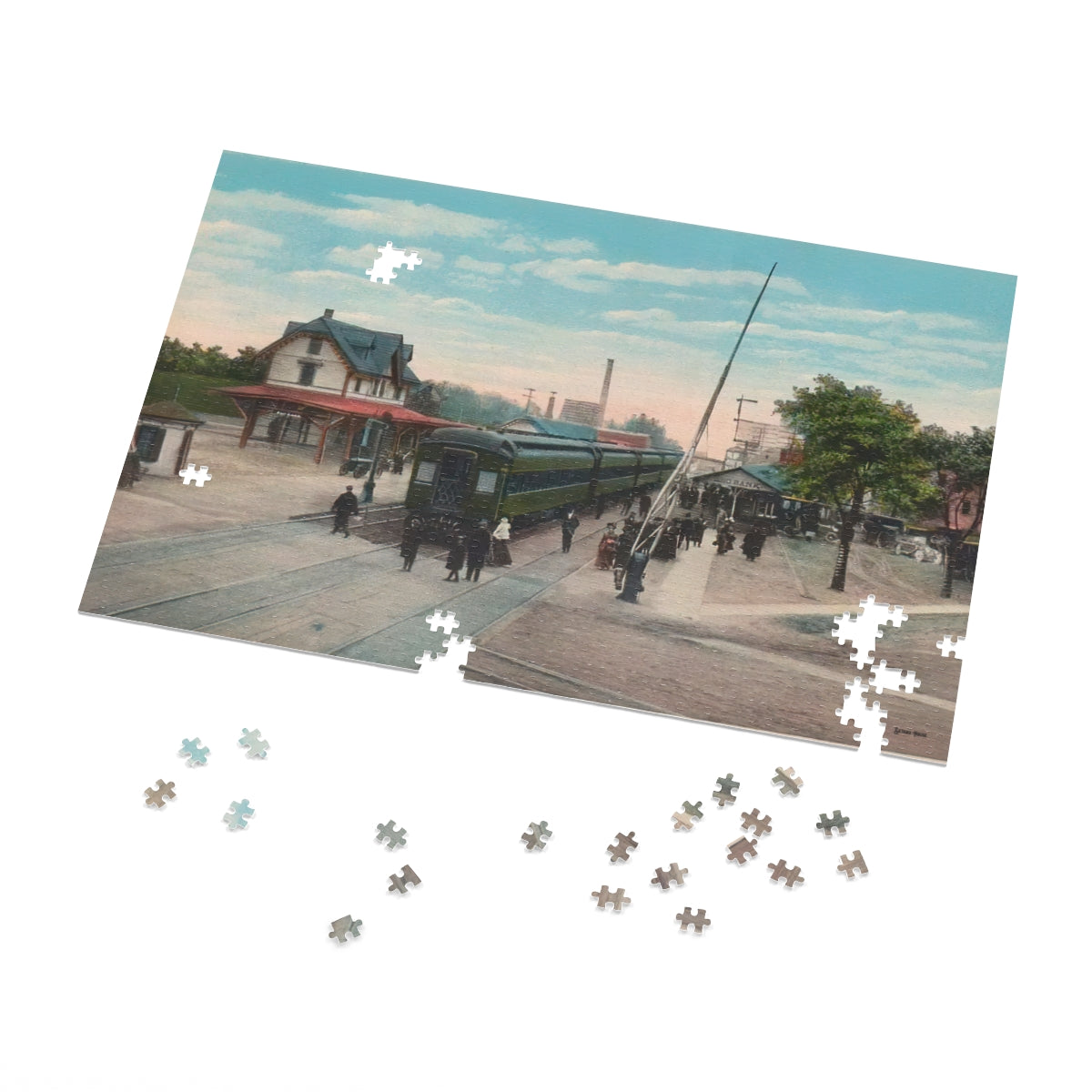 Train Station Jigsaw Puzzle