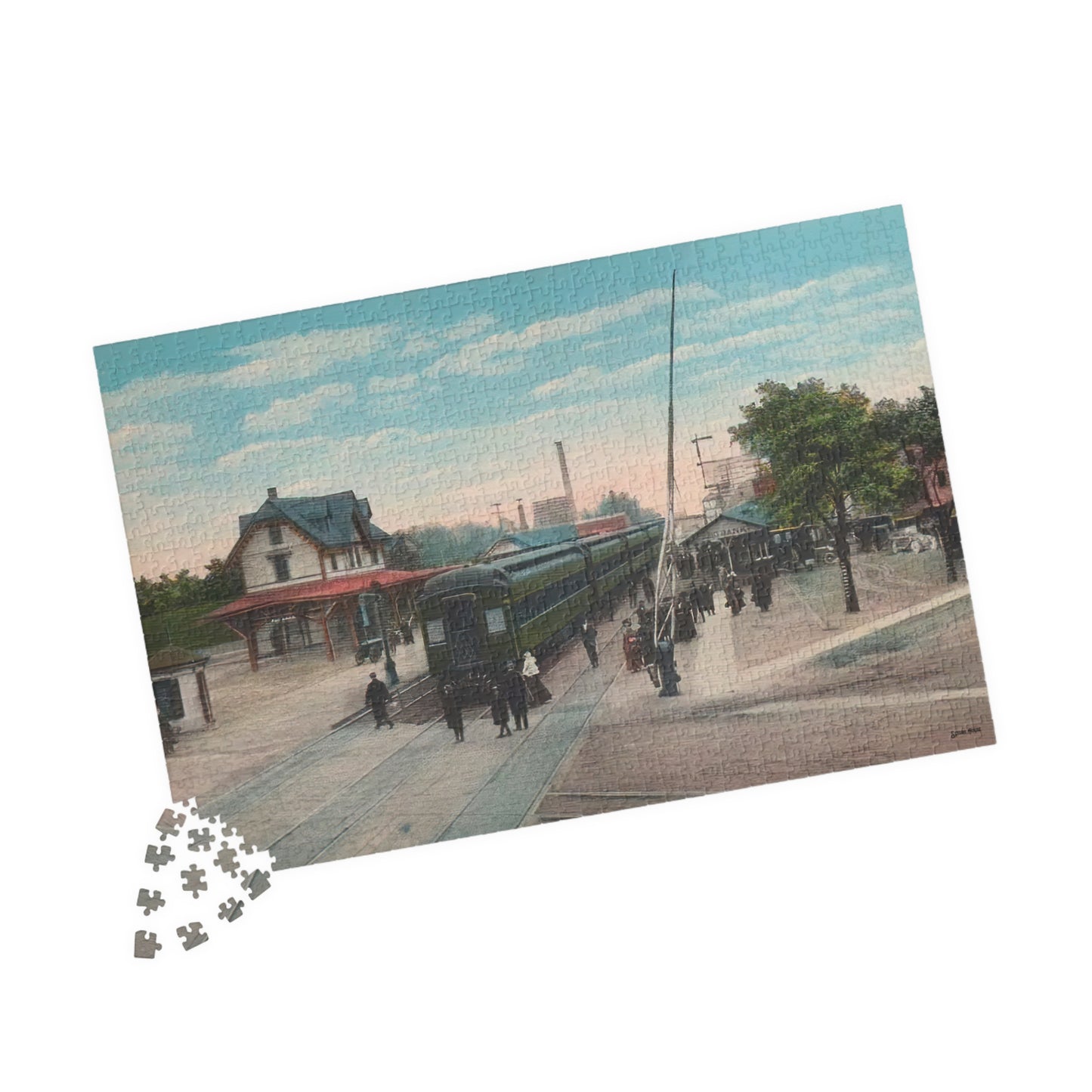 Train Station Jigsaw Puzzle