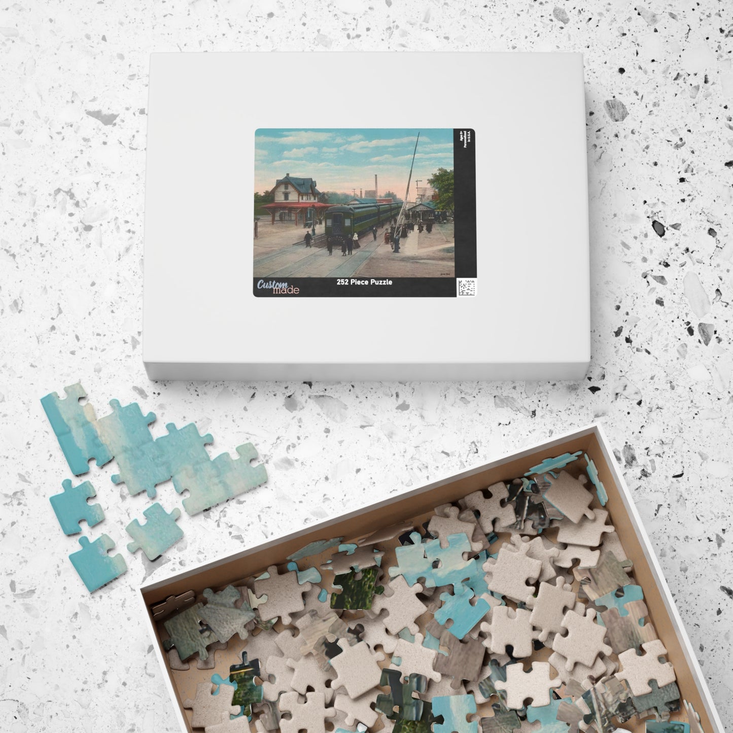 Train Station Jigsaw Puzzle