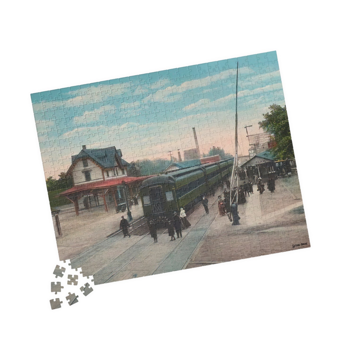 Train Station Jigsaw Puzzle