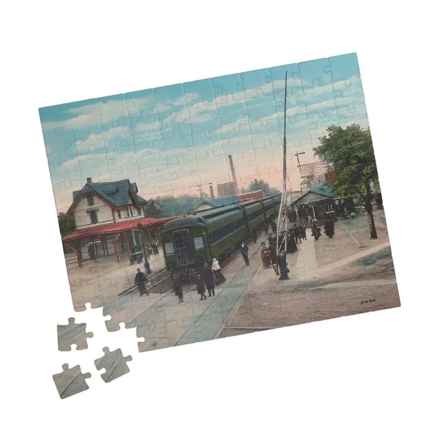 Train Station Jigsaw Puzzle