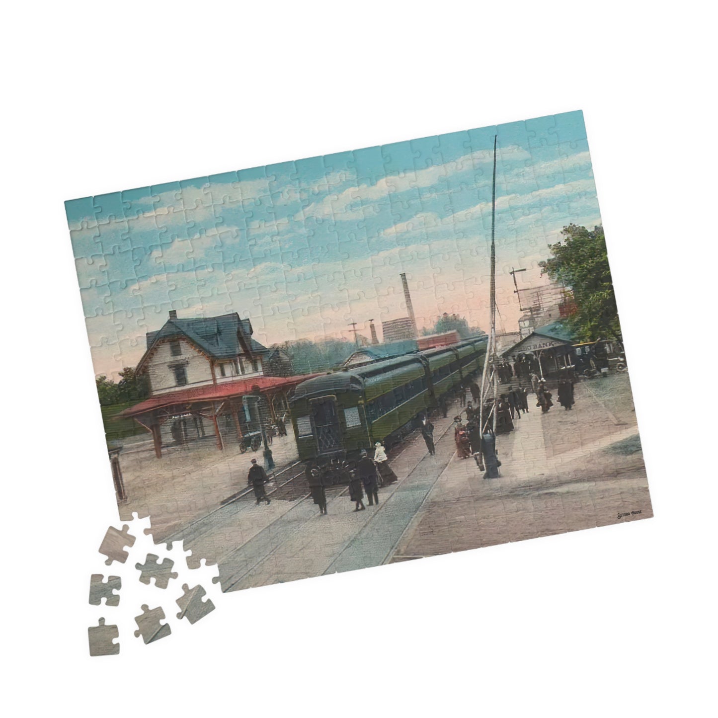 Train Station Jigsaw Puzzle