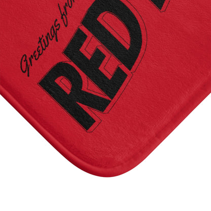 Red Bank Microfiber Bath Mat