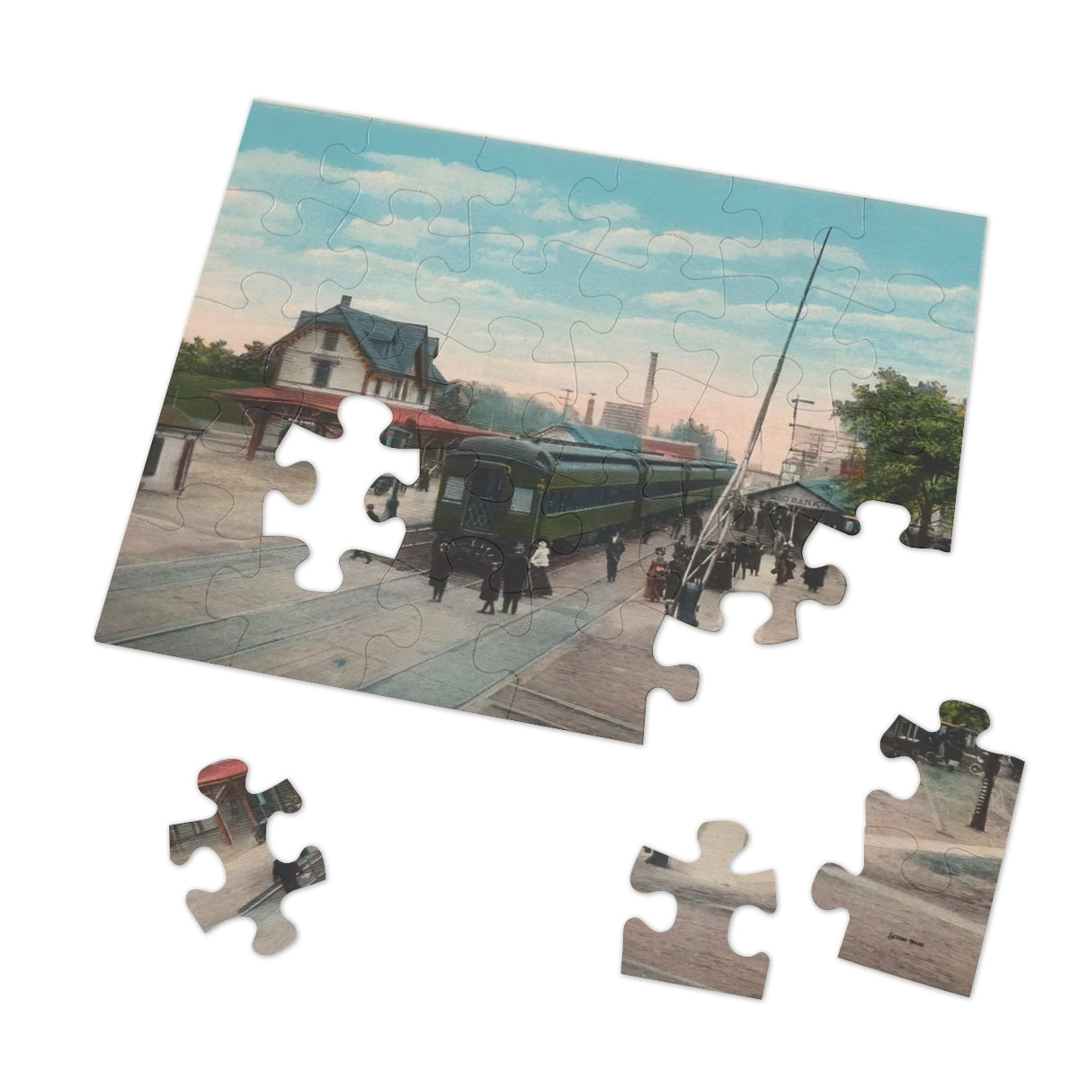 Train Station Jigsaw Puzzle