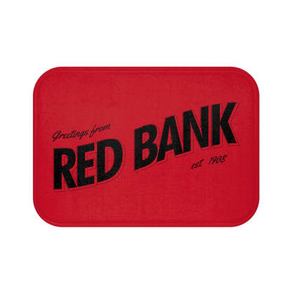 Red Bank Microfiber Bath Mat