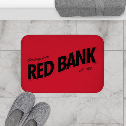 Red Bank Microfiber Bath Mat