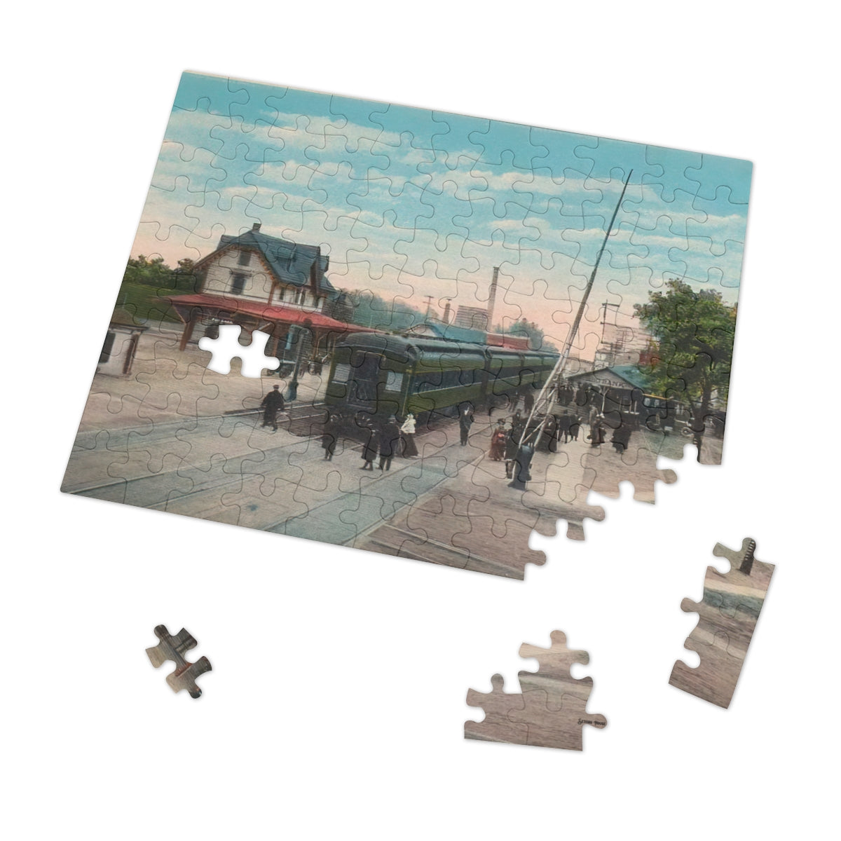 Train Station Jigsaw Puzzle